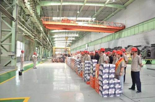 寶山礦業(yè)公司 鋼管公司 煉鋼廠 稀土鋼煉鐵廠開展送清涼活動